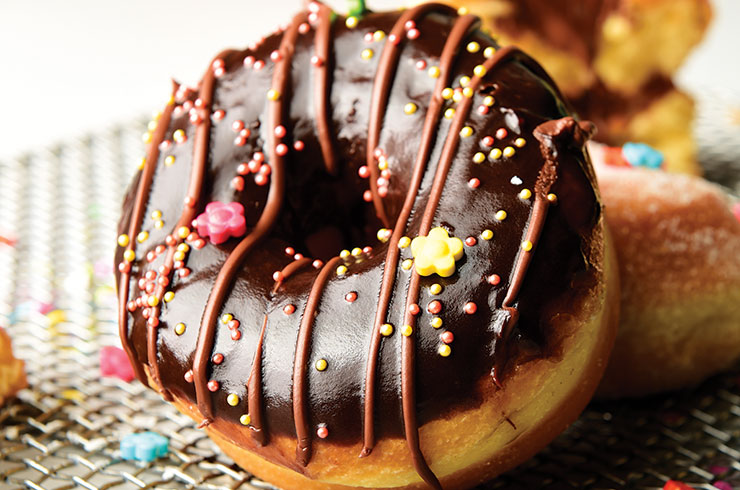 Dona Glaseada Con Nutella