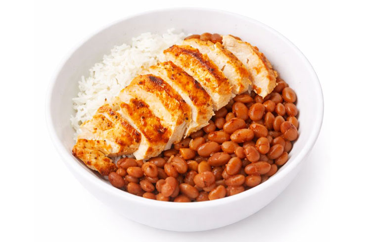 Kids Rice & Beans Chicken